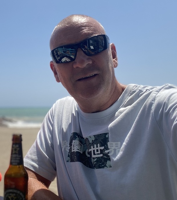 Paul smiling in the kitchen