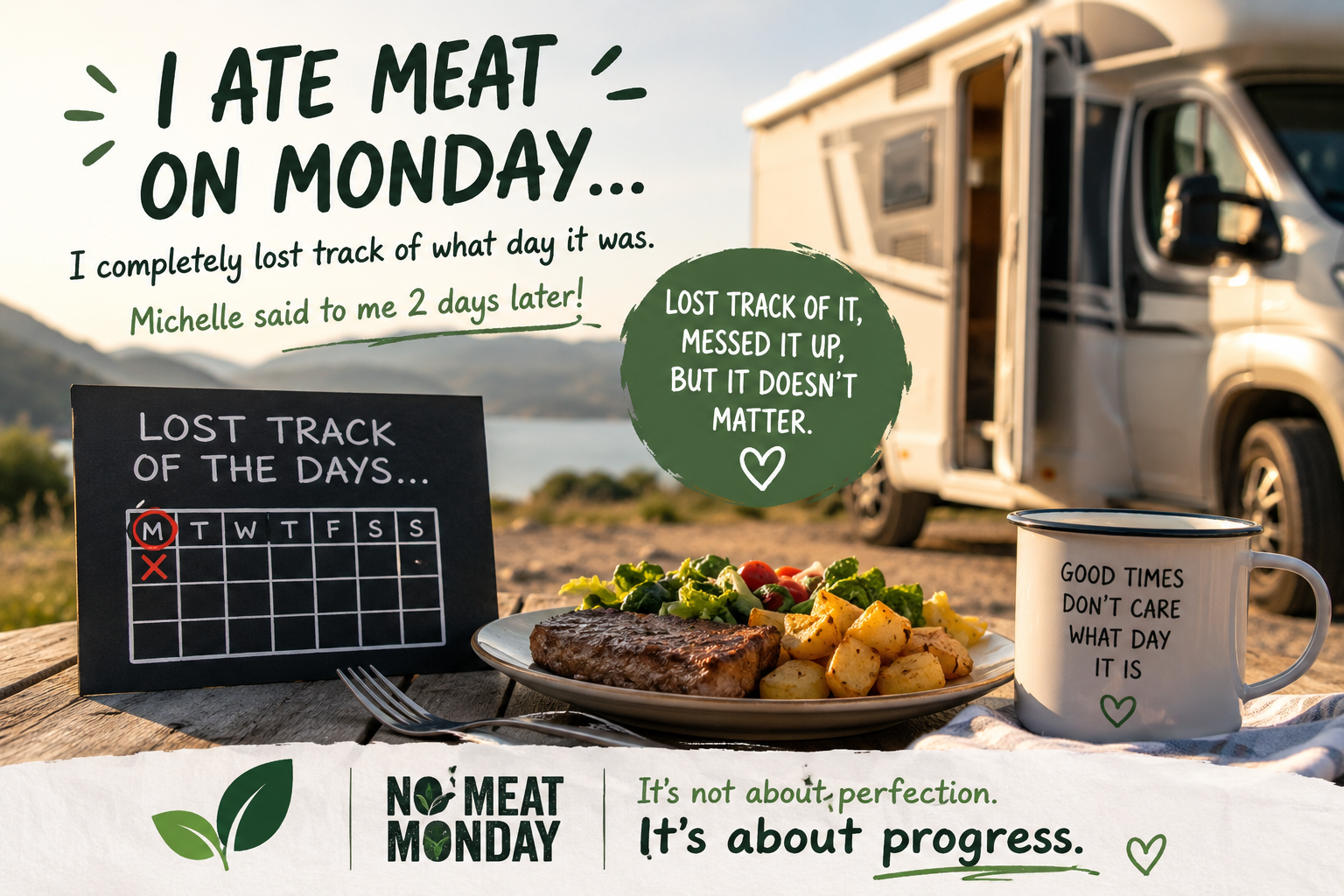 I ate meat on Monday blog post cover image